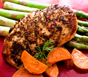 Lean Protein with Complex Carbohydrates